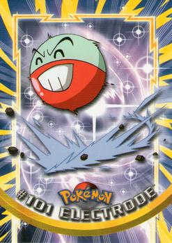 #101 Electrode Topps Pokemon Card