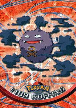 #109 Koffing Topps Pokemon Card