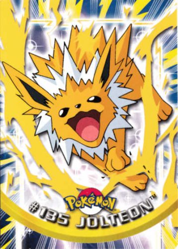 135 Jolteon Topps Pokemon Card