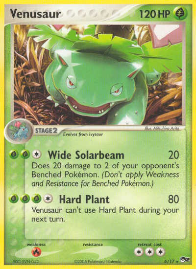 2005 POP Series 2 Venusaur Non-Holo Pokemon Card