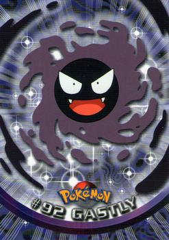 #92 Gastly Topps Pokemon Card